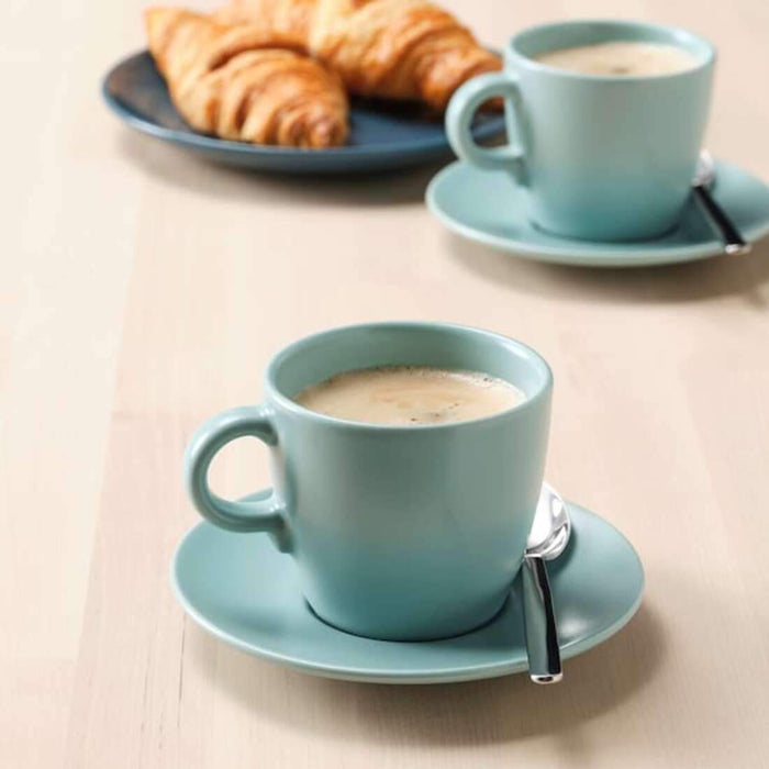 The cups hold a generous amount of liquid, making them suitable for coffee, tea, or even hot cocoa  10481819