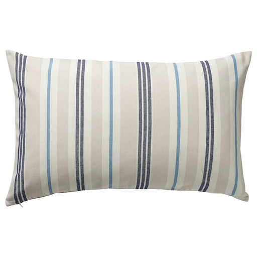 The classic striped pattern on the cushion cover is easy to mix with solid-colored and patterned cushions-60447427