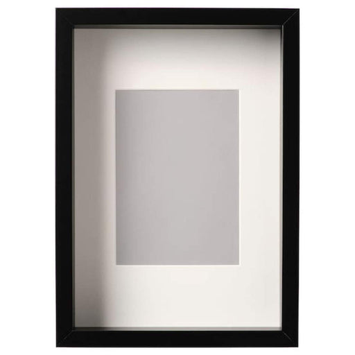 A sleek photo frame with a white mat, perfect for displaying your favorite memories 50454277