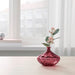 Digital Shoppy IKEA Vase, Dark red, 11 cm (4 ¼ ") 80451833