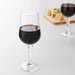 High-quality clear glass wine glasses by IKEA, perfect for adding a touch of elegance to your home bar or dining table.