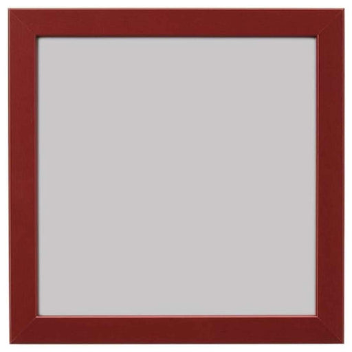 A sleek red photo frame with a white mat, perfect for displaying your favorite memories 10469228