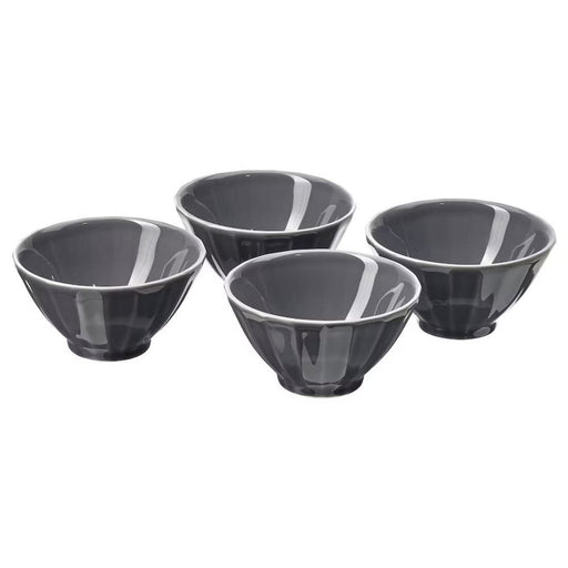  IKEA Bowl, Stoneware Grey,11 cm (Set of 4)  price online kitchen home digital shoppy 40505630