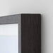 Close-up of the dark brown IKEA frame with a simple and elegant design 50382167