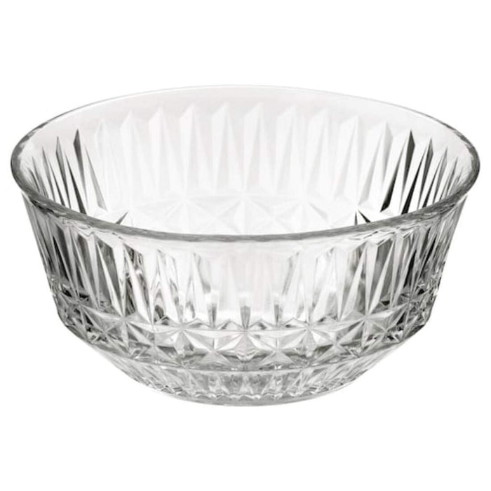 Digital Shoppy IKEA Bowl, Clear Glass/Patterned, 15 cm (6 ") -n ceramic-bowls-stoneware-bowl-rounded-sides-with-lids-digital-shoppy-60473336