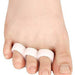 Innovative 3-hole design of toe separator foot care tool for improved foot health and pain-free walking.
