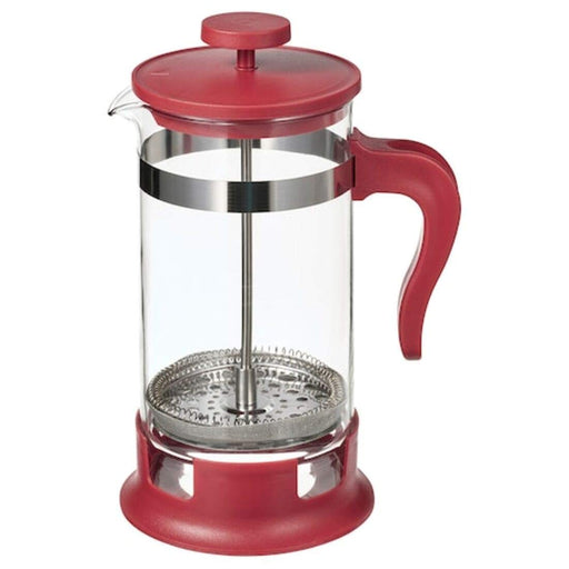 Digital Shoppy IKEA Coffee/Tea Maker, Glass/Red,1 l (34 oz)
