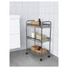 Digital Shoppy IKEA Digital Shoppy The perfect storage solution for your home or office - a black Ikea trolley measuring 26x48x77 cm. The versatile and functional Ikea Trolley in Black, measuring 26x48x77 cm, a great addition to any home.   60411956