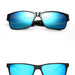 Digital Shoppy Men's Aluminum Polarized Mirror Square Goggle Eye wear Sun Glasses Accessories for Men/Female Sunglasses 6560 6560 blue clear protect light damage online price