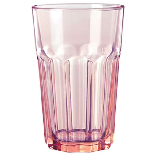 IKEA Glass, Pink, 350 ml , price, online, drink ware, A pink glass from IKEA with a capacity of 350 ml, perfect for serving drinks and adding a pop of color to your glassware collection.  - digitalshoppy.in