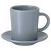 A stoneware cup and saucer from IKEA, perfect for coffee or tea 80424019