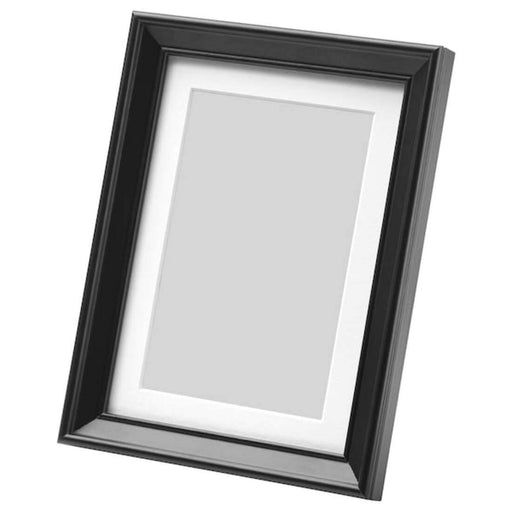A modern grey photo frame with a minimalist design, ideal for showcasing your art or photography 40387127