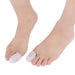 Digital Shoppy 2Pcs Foot Care Tool Silicone Gel Toe Separators Stretchers Toe Tube