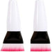 Cosmetic tool brushes, precision application, salon-quality results, face and eyes, makeup application.