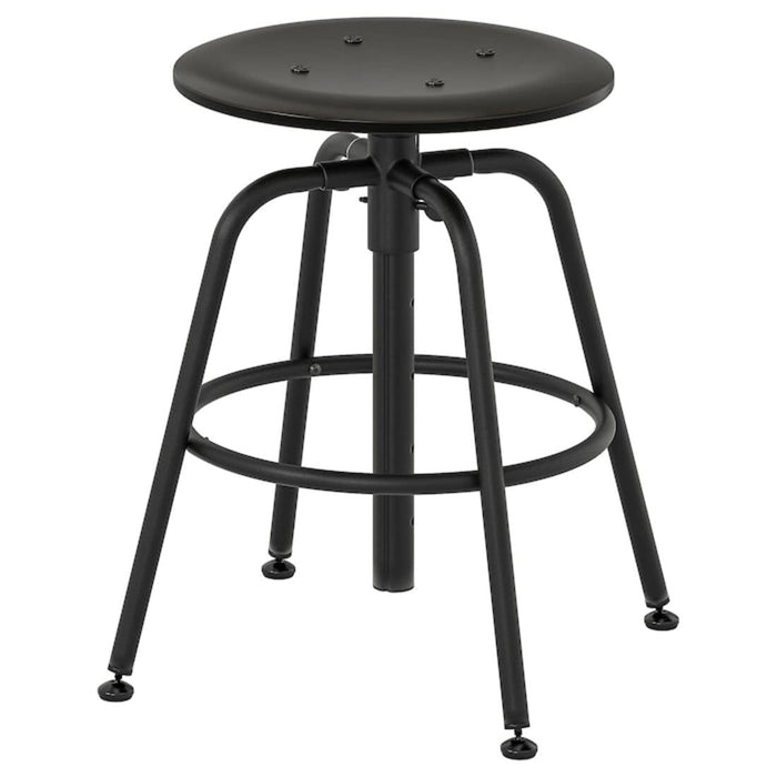 Digital Shoppy IKEA Stool, Black-wooden-sstool tool chair-stools online-digital-shoppy-30363650
