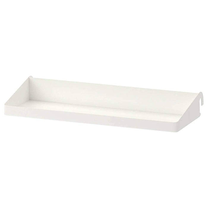 IKEA Shelf, 37x17 cm and Rail, 60 cm, White - digitalshoppy.in