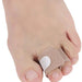 "Toe separator for hallux valgus and bunion relief, made of skin-friendly material for comfortable use