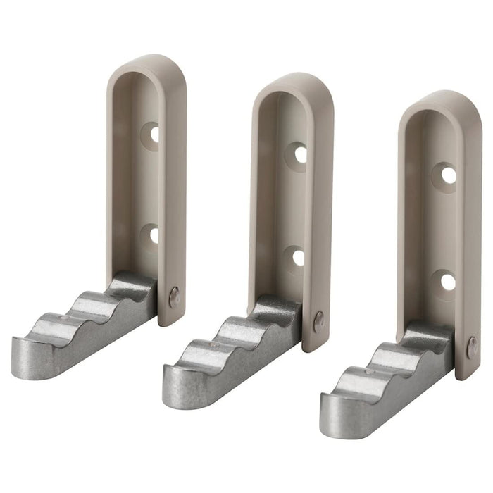 Aluminum and beige folding hook from IKEA, perfect for small spaces 90503596