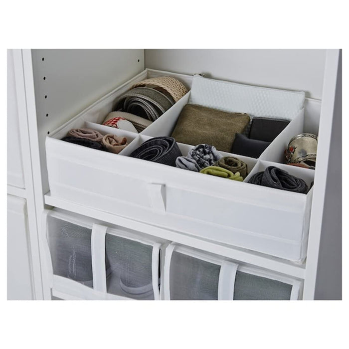 Digital Shoppy IKEA Box with Compartments, White, 90185594