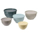 Digital Shoppy IKEA Bowl With Lid, Set Of 5, Mixed Color ikea-bowl-with-lid-set-of-5-mixed-color- mixing bowl set-cooking bowl set- bowl set online-digital-shoppy-40480130