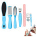Digital Shoppy Foot File Set- Dead Hard Skin Callus Remover-Portable Scraper Pedicure Rasp Tools,Foot Care Tool  price, online,  ( blue) 