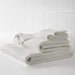 A high-quality bath towel in white from IKEA, with dimensions of 70x140 cm.40313216