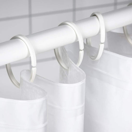 Amazon.com: Lavish Home Curtain Rod Clip Rings, White : Everything Else