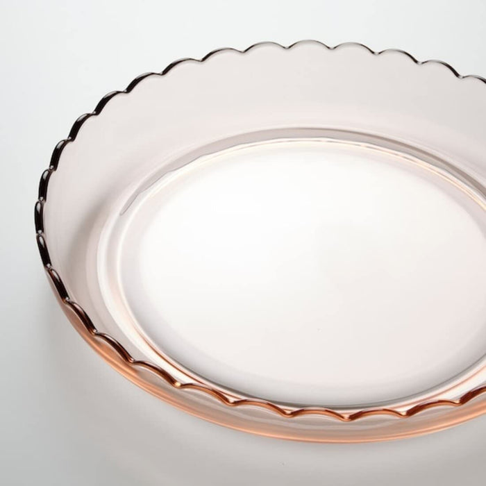A close up image of IKEA's Light Pink Decoration Dish, perfect for showcasing its soft and delicate color 20478369