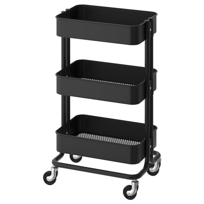 IKEA trolley with three shelves and wheels for easy movement 70333977