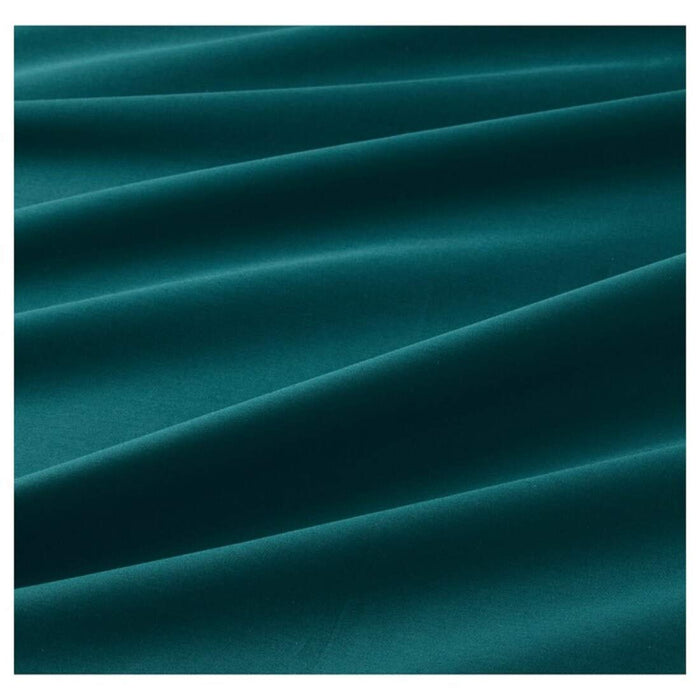A closeup image of ikea fitted sheet of Extra soft and durable quality since the bedlinen is densely woven from fine yarn  20433663
