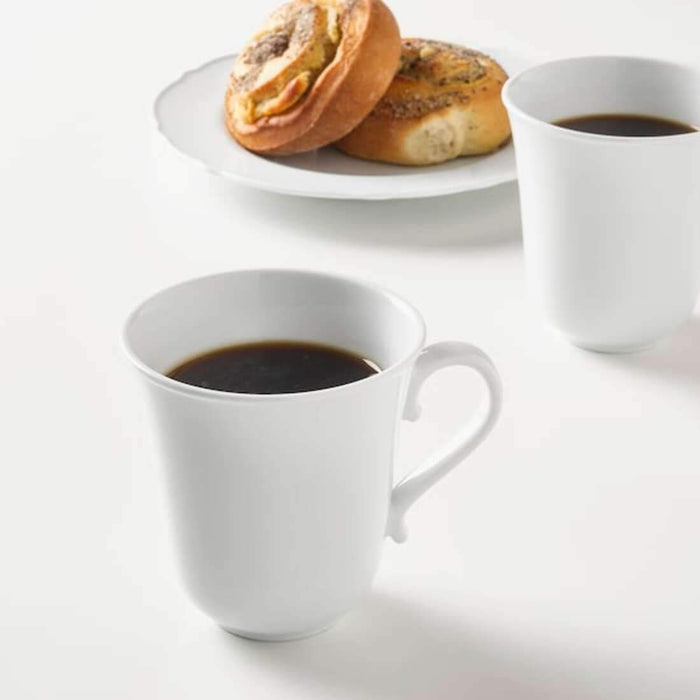 Digital Shoppy IKEA Mug, White, 35 cl (12 oz) Pack of 1 -buy Drinking vessel mugs, Handle mugs, Cylindrical mugs, Ceramic mugs, Decorative mugs, Functional mugs, Tea mugs, and Coffee mugs-
