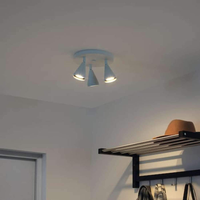 "Add a touch of sophistication to your home with the IKEA ceiling spotlight."