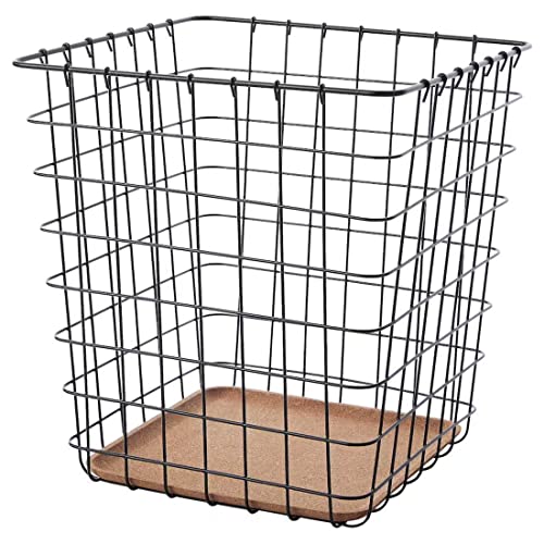 Digital Shoppy IKEA Wastepaper basket, black, 20 l (5 gallon) 40411467