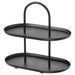 Digital Shoppy IKEA Serving stand, two tiers, blackfor decoration, Kitchenware & tableware, Serveware, Cake & serving stands. dinnerware, home- 30539522, A two-tier serving stand from IKEA in black. The top tier is smaller than the bottom tier and the stand is made of metal. v