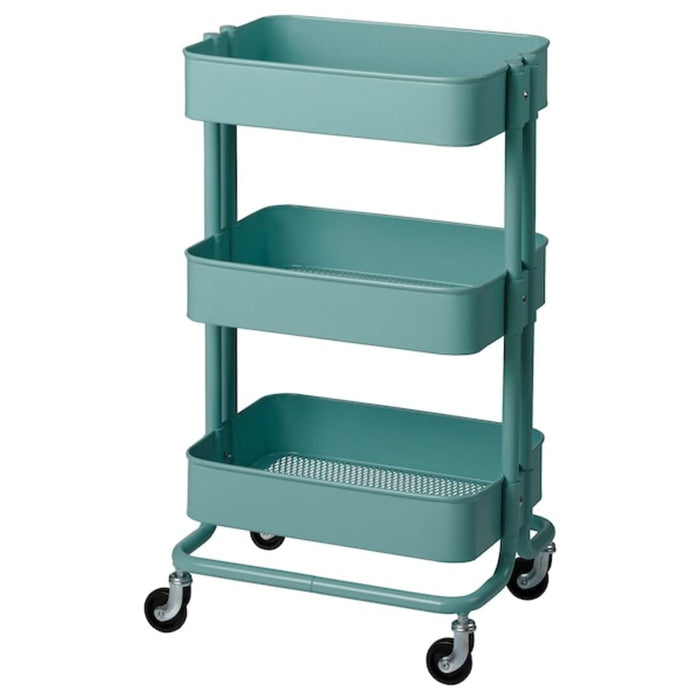 IKEA trolley with three shelves and wheels for easy movement  40466959