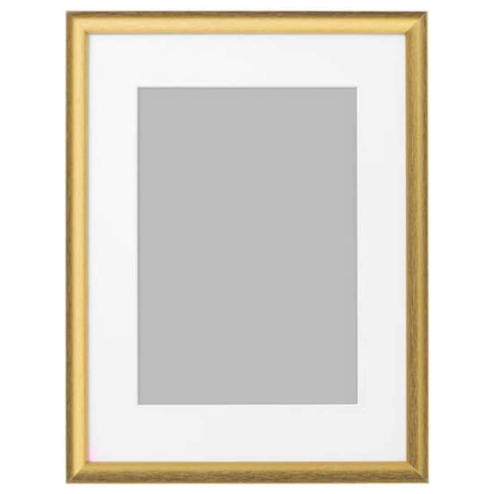 A stunning gold IKEA frame, perfect for displaying your favorite artwork or photograph 00370402