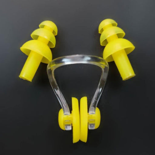 Digital Shoppy Silicone Swimming Nose Clip with Ear Plugs Set for Swimming or Other Watersports