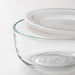 Digital Shoppy IKEA Food container with lid, set of 3, glass, online, price, food container, storage boxes, 90495761