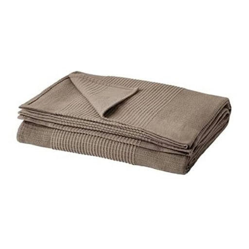 Digital Shoppy IKEA Bedspread, 150*250 cm, Light Brown 60389074 decorative warm cold online low price