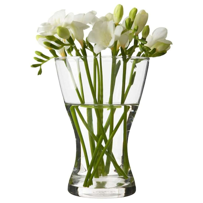 Digital Shoppy IKEA Vase, Clear Glass 20 cm