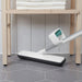 A side view of the ergonomic and adjustable handle of the IKEA wet and dry mop. 50482435