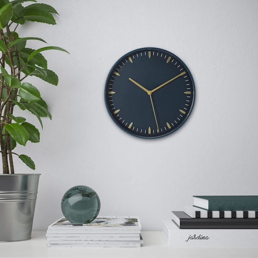 TJALLA Wall clock - low-voltage/black 28 cm (11 )