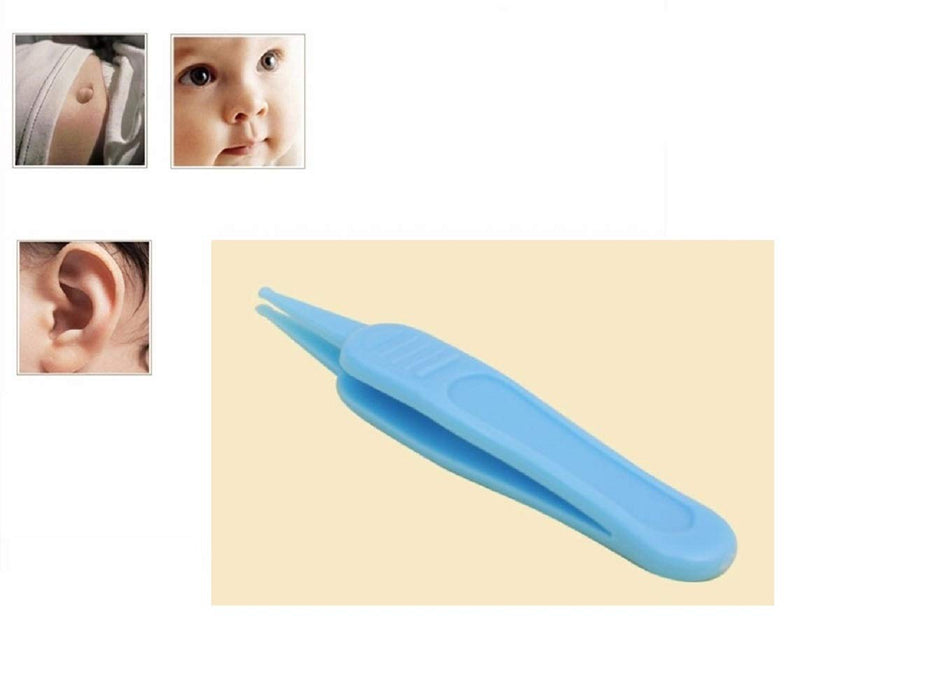 digital shoppy Baby Care Ear Nose Navel Cleaning Tweezers 