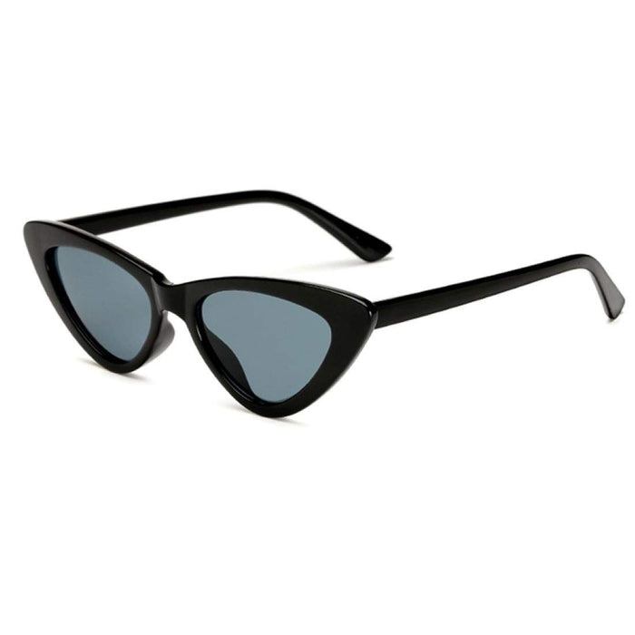 Digital Shoppy Cat Eye Sunglasses Women Triangle Small Size Frame Eye wear Sun Glasses With Storage Pouch