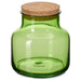 Digital Shoppy IKEA Jar with lid, light green/cork, 70 cl , IKEA Jar with Lid - Light Green/Cork, 70 cl - Stylish and Functional Storage Solution 00500781