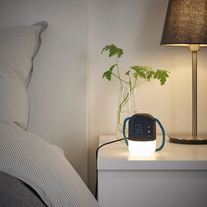 A compact alarm clock with a built-in nightlight 104.481.08