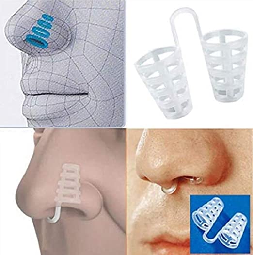 Digital Shoppy Silicone Anti Snoring Nasal Dilator Relieve Snore Stopper Nose Vents Clip Guard Easy Sleeping Breath Aid X0014AGV01 breathe sleep online low price