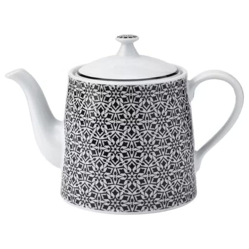 Digital Shoppy IKEA Teapot, White/Black,0.8 l 80512030