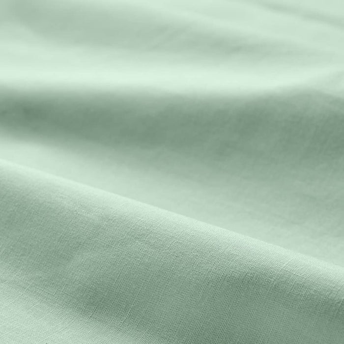 A close-up of an IKEA fitted sheet's fabric, showing its smooth texture and high-quality -50459736