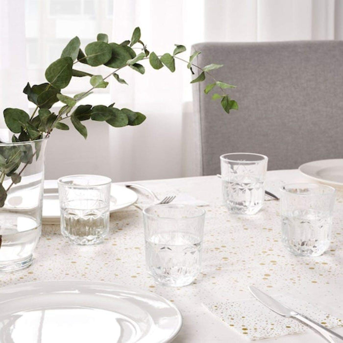 Home decor glassware: "Charming and stylish glassware from IKEA, perfect for adding a touch of elegance to your home decor."
